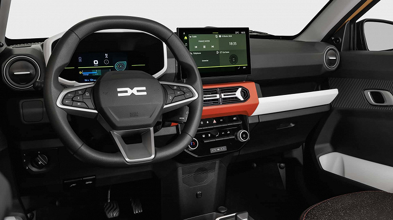 Duster на минималках. Представлен бюджетный хетчбэк Dacia Spring 2024, и он очень похож на новейший Dacia Duster